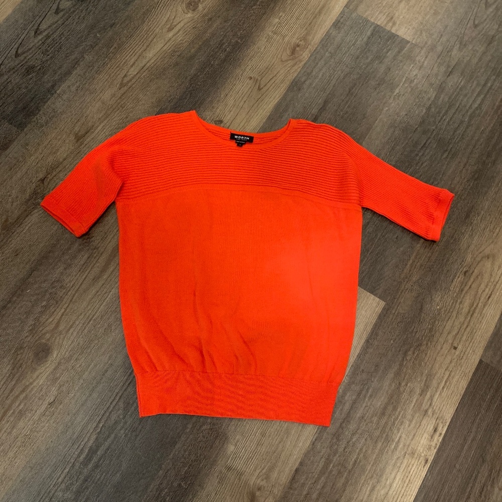 Worth New York 100 percent cotton sweater. Never worn